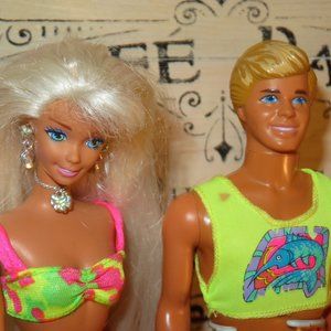 Barbie Ken Hawaiian Fun Sparkle Beach